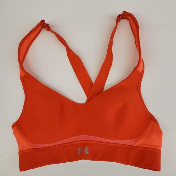 Under Armour HeatGear  Fitted Sport Bra - Picture 1 of 6